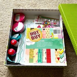 Scrap booking miscellaneous box